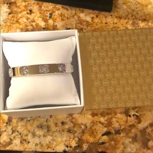 Authentic Micheal Kors silver bracelet.
